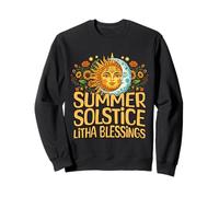 Summer Solstice Litha Blessings Paganism Pagan Holiday Sweatshirt