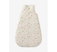 Summer Special Baby Sleep Bag in Cotton Gauze, with opening in the middle, Small Hearts white light all over printed