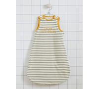 Summer Special Baby Sleeping Bag in Terry Cloth, Summer Dreams striped green