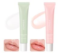 Summer Special Lip Butter Balm,Hydrating & Nourishing Lip Gloss,Conditioning Lip Mask and Lip Balm for Instant Moisture,Non-Greasy Soothes Dry Lip Care Oil,Lightweight Summer SPF Lip Balm (2pcs)