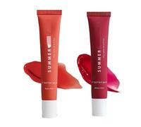 Summer Special Lip Butter Balm,Moisturizing Natural Lip Balm,Summer Conditioning Lip Balm,Glossy Moisturizing Lip Balm,Ultra-Nourishing Lip Care Moisturizer for Soft,Soothing Lip Care (Set G)