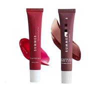 Summer Special Lip Butter Balm,Moisturizing Natural Lip Balm,Summer Conditioning Lip Balm,Glossy Moisturizing Lip Balm,Ultra-Nourishing Lip Care Moisturizer for Soft,Soothing Lip Care (Set D)