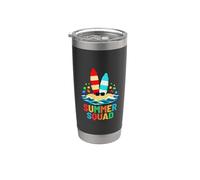 Summer Squad Brick Builder Building Block Surf Board Surfing Stainless Steel Insulated Tumbler