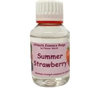 Summer Strawberry Ultimate Essence Range Extra Strength Food Flavouring 100ml New professional range from Flavour World