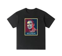 Summer Streetwear Tops Norm Macdonald Fashionable Men T Shirt Vintage 90s Graphic T Shirts for Women Unisex Casual Cotton Tshirt Black Black3XL Black XL