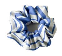 Summer Stripe Cloth Elastic Hair Scrunchie For Sweet Girls Simple Fabric Hair Rope Hair Accessories(Color2)