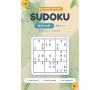SUMMER SUDOKU FOR ADULTS - MEDIUM: 150 Satisfying 9×9 Puzzles for Adults | Summer Brain Challenge | Travel-Friendly Size (Summer Sudoku Collection For Adults - Mia Games)