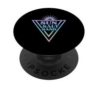 Summer, Sun, Beach, Sea. Sun Salt Sand PopSockets Adhesive PopGrip