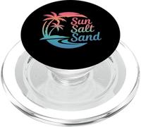 Summer, Sun, Beach, Sea. Sun Salt Sand PopSockets PopGrip for MagSafe