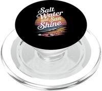Summer, Sun, Beach, Sea. Sun Salt Sand PopSockets PopGrip for MagSafe