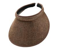 Summer Sun Hat Foldable Portable Wide Brim Visor Hat Multi Function Beach Hats Straw Cap Uv Protected Suncap for Women