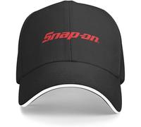 Summer Sun Hat SnapOn Tools Adjustable Black Baseball Cap Polyester Dad Hat for Men Sporty Style Casual Headwear Cap Adjustable Fit CapUnisex Gift