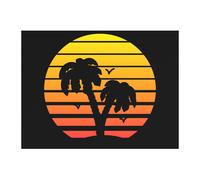 Summer Sunset Chopping Board