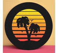 Summer Sunset Slip Mat