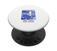 Summer Sunshine Society Surf Break (Surfer Statement) PopSockets Adhesive PopGrip