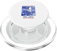 Summer Sunshine Society Surf Break (Surfer Statement) PopSockets PopGrip for MagSafe