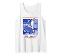 Summer Sunshine Society Surf Break (Surfer Statement) Tank Top