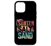Summer Suntan Sun Salt Sand Sunset Graphic Coconut Tree Men Case for iPhone 12 mini