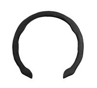 Summer Sweat-absorbin Car Suede Steering Wheel Cover For X1 X3 X4 X5 E46 E90 F20 E60 E39 F10 M1 M2 M3 M5 M6 E62 Steering Wheel Cover(Suede-Black B)