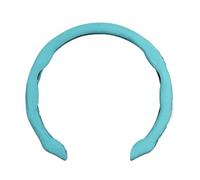 Summer Sweat-absorbin Car Suede Steering Wheel Cover For X1 X3 X4 X5 E46 E90 F20 E60 E39 F10 M1 M2 M3 M5 M6 E62 Steering Wheel Cover(Suede-sky blue B)