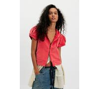 Summer Sweatshirt at Free People in High Risk Red, Size: Small - female