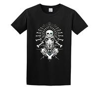 Summer T-Shirt, Round Neck Pure Cotton T-Shirt Undertale Game T-Shirt Black