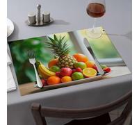 Summer Table Runner A Colorful Assortment Of Fresh Fruits Dining Place Mats Decorative Plates Kitchen And Dining(1PCS)