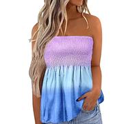 Summer Tank Tops for Women Womens 3/4 Sleeve Tops 2023 Pleated Front Ladies Chiffon Tops V Neck Swing T-Shirts Summer Tunic Blouse UK Sale Clearance Ladies Tops Size 14 UK Winter Tee