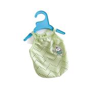 Summer Thin Mesh Cute Pet Dog Sling Vest Pomeranian Teddy Puppy Clothes Soft Breathable For Small Dogs Apparel Cats Costume(Green,XXL)