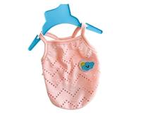 Summer Thin Mesh Cute Pet Dog Sling Vest Pomeranian Teddy Puppy Clothes Soft Breathable For Small Dogs Apparel Cats Costume(Onecolor,XL)