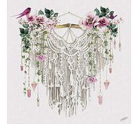 Summer Thornton Macramé Canvas Print, Multi-Colour, 0.96 x 60 x 3 cm