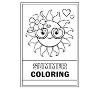 Summer time coloring book