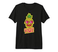 Summer Time Pineapple Tropical Sweet Fruit Premium T-Shirt
