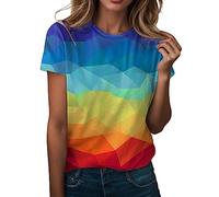 Summer Tops for Women Sale, Women Y2k 90s Portrait Print Crop Top Sleeveless Face Graphic Tie Dye Tank Top E Girl Aesthetic Tee Streetwear Ladies Long Sleeve Tops Top