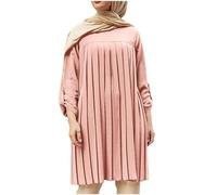 Summer Tops for Women UK Plus Size Women T Shirt V Neck Buttons Ladies Tops Solid Color Tee Shirt Side Split Solid Color Ribbed Work Tops for Women UK Plus Size Tshirts (XXXXXL) Pink