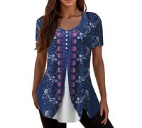 Summer Tops for Women UK Plus Size, Workout Tank Tops for Women Running Racerback Tanks Exercise Yoga Tops Activewear Vest Running Tops for Women UK Top Blue