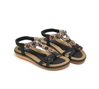 Summer Trend Sandals Women Comfortable Lightweight Shoes - Fashionable Beach Walkers for City Travel, Weekend & Style Outfits