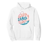 Summer Tropical Beach Hair Ocean Surf Cute Graphic Pullover Hoodie