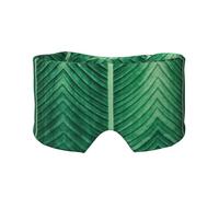 Summer Tropical Leaf Print Print Soft Eye and Ear Muffs for Adults Sleeping Protection Cover for Travel Nap Relief