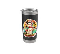 Summer Unicorn Tropical Only Beach Sunset Stainless Steel Insulated Tumbler