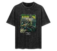 Summer Unisex T-Shirt Turok Soft Pure Cotton T-Shirt Black S