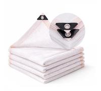 Summer UV Protect Tarp 70% e Cloth 5x26ft White Netting with Grommets for RaiseGarden Beds & Tomato Plants Effective Sunblock Garde Solut