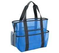 Summer Vacation Supply Sandbeach Hot Spring Wash Mesh Net Make Up Storage Bag