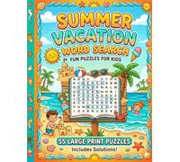 Summer Vacation word search book: All things summer Word Search Puzzle Book: Easy to read print about summer | 50+ puzzles great gift, vacations, travel, downtime