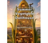 Summer Vegetable Dollhouse: Tiny Worlds to Color (SORAN Dollhouse Series)