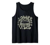 Summer Vibe Funny Graphic Tank Top