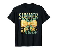 Summer Vibe Sunny Times Hello Summer Sea Golden Coastal T-Shirt