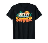 Summer Vibe Sunny Times Hello Summer Sea Sunset Vibes T-Shirt