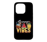 Summer Vibes Brick Builder Building Block Coconut Pineapple Case for iPhone 15 Pro