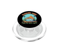 Summer Vibes Enjoy The Warm Nights PopSockets PopGrip for MagSafe